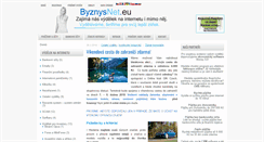 Desktop Screenshot of byznysnet.eu